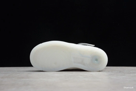 Mid Nike Silver Air Kids 314197-8500 WB Force Metallic 1 0115